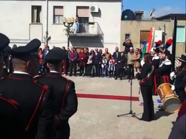 Manifestazione in memoria del Carabiniere G. Barbarino